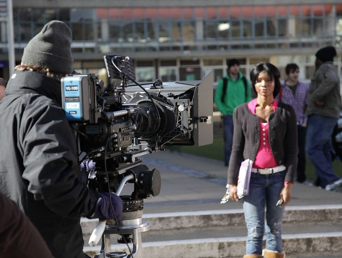 filming